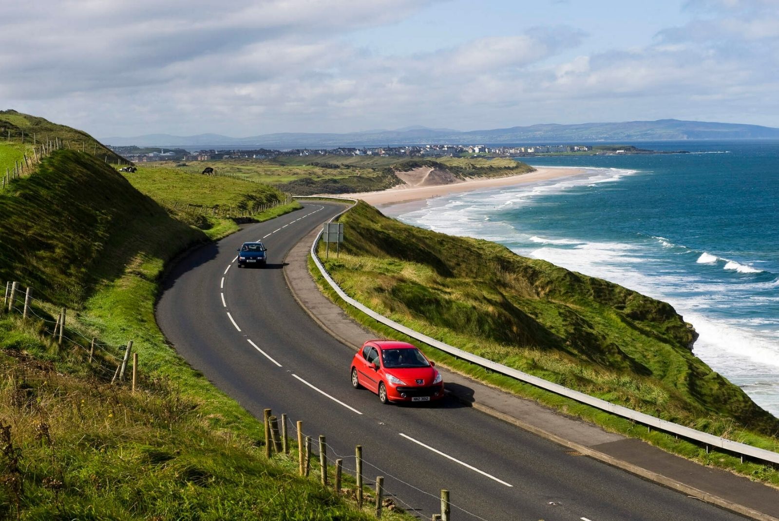 Driving the causeway coastal route